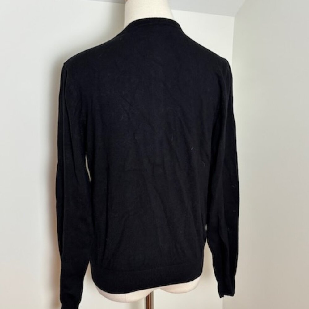 NWT Ann Taylor black cotton cardigan S - Picture 2 of 7